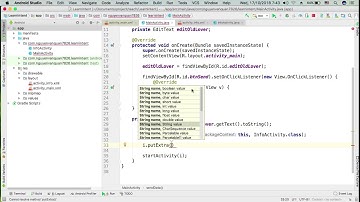 Android Intent P2 - Truyền dữ liệu qua màn hình mới