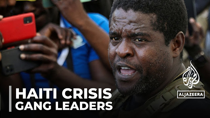 Haiti's political crisis: Gang leader Jimmy Cherizier talks to Al Jazeera