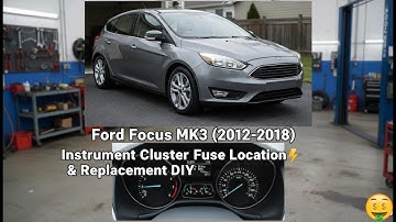 Quick Fix: Replace the Dashboard Fuse on Your Ford Focus MK3 (2012-2018)