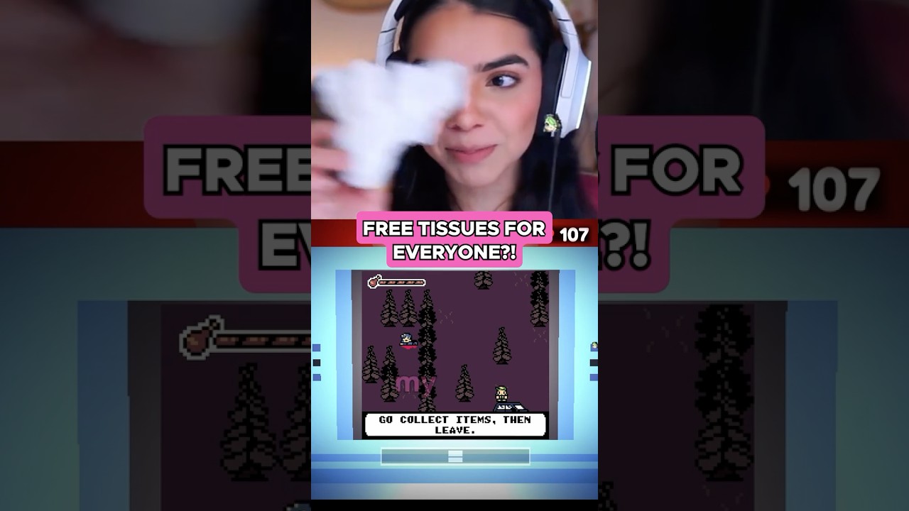 Я им сказала, что если выиграю, все получат от меня салфетки...