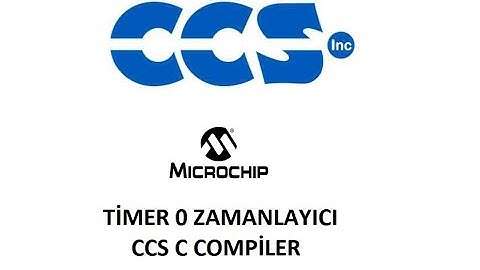 Pic Microcontroller Timer0 Zamanlayici kullanımı ccs c compiler 12f683