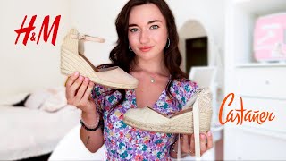 Castañer Carina 60 VS H&M Wedge Espadrilles