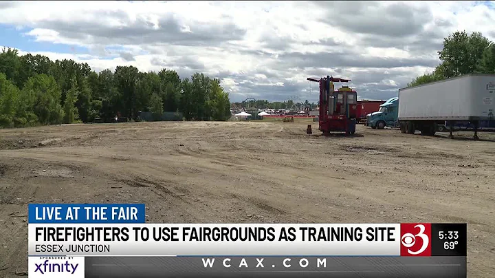 Firefighters to use fairgrounds for training