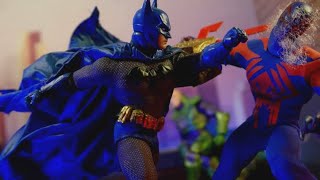 SUPERMAN vs HULK - ACTION FIGURE STOP MOTION - PART 8 #spiderman #batman #superman #fight