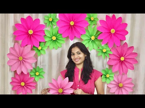 very-easy-paper-flower-decoration-at-home-|-decoration-ideas-for-any-occasion-at-home