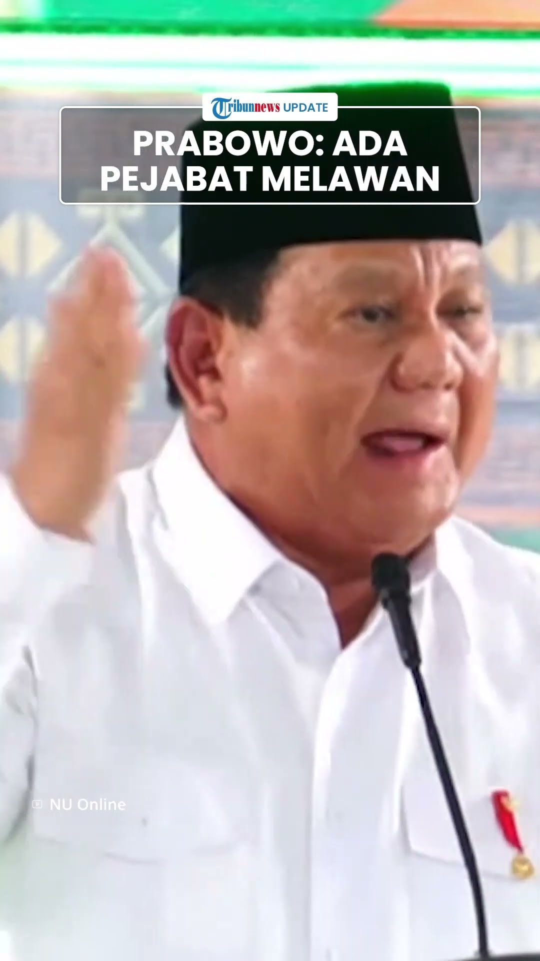 Prabowo Blak-Blakan Bongkar Ada Pejabat yang Melawan Dirinya, Singgung Raja Kecil Kebal Hukum
