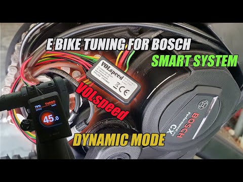 EBIKE TUNING FOR BOSCH SMART SYSTEM Volspeed Dynamic Mode feature
