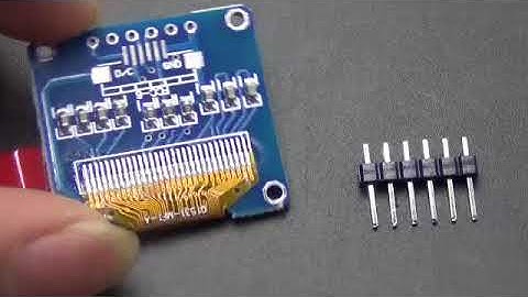 0.96 inch OLED display module SPI interface stm32/51/Sample Code