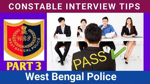 Constable Interview Tips Part 3_ West Bengal Police Range & Zone_ IPC, CrPc, GD, FIR