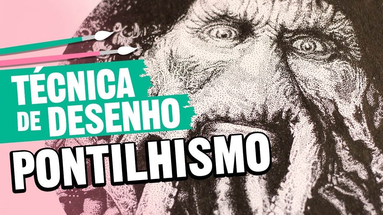COMO FAZER PONTILHISMO ♡ Técnica de desenho