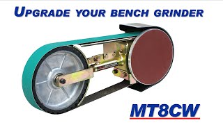 Multitool Grinders MT8CW Bench Grinder Attachment Showcase
