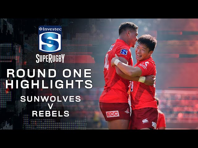 ROUND ONE HIGHLIGHTS | Sunwolves v Rebels – 2020 class=