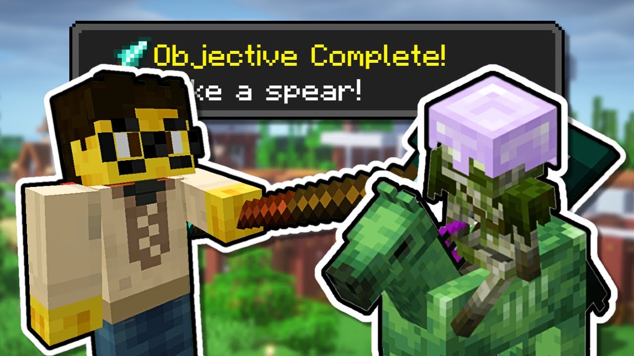 Ветеран Minecraft пробует обновление "Mounts of Mayhem"!