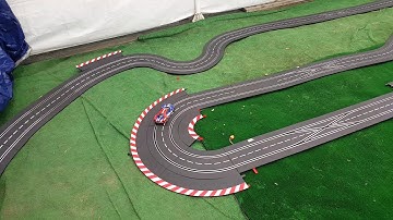 Carrera digital daytona race track test.