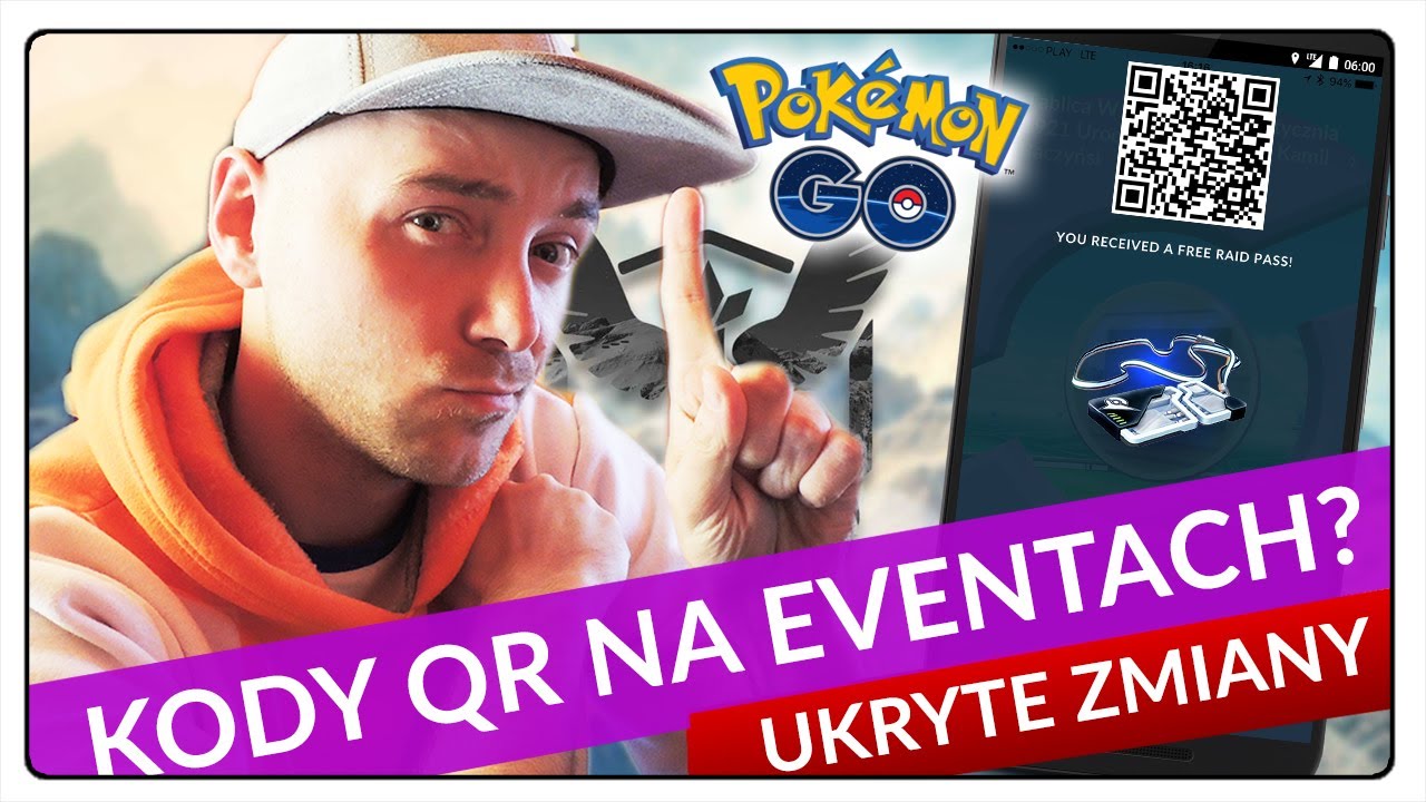 Kod Qr I Raid Pass Na Legendarne Raidy W Pokemon Go Ukryte Zmiany W Kodzie Gry Youtube