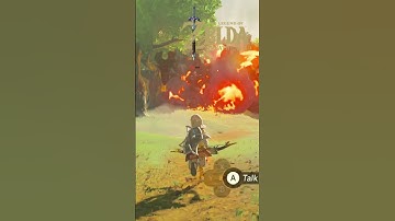 Zelda Bomb Arrows are Insane! #zelda #breathofthewildgameplay #shorts