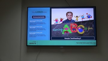 Easy Digital Signage for Schools, Campuses and Colleges