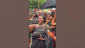 OSAGYEFO KUSIWAH MMUAH BAYIE II KOKOFU MAN HEMAA SISTER OF THE LATE ASANTEHEMAA 