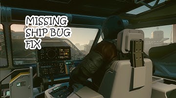 STARFIELD - MISSING SHIP - BUG FIX