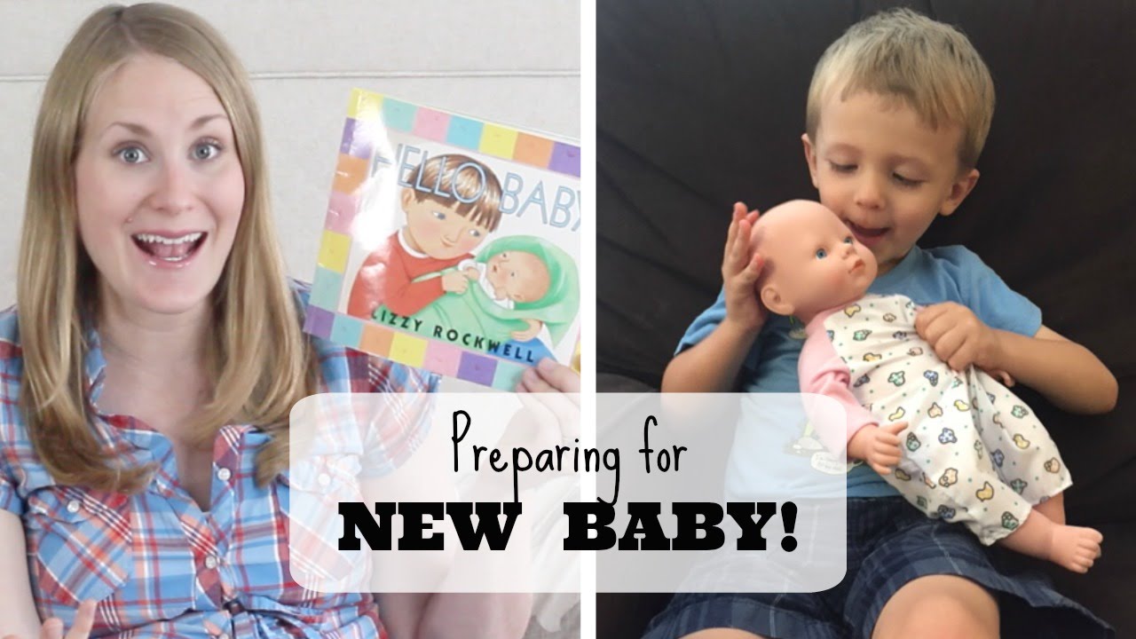 How to prepare toddlers for a new baby!