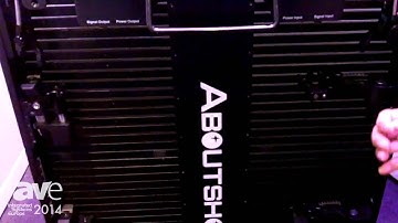 ISE 2014: Aboutshow Presents Omega 8 Display Panel