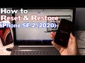 How to Reset & Restore iPhone SE 2 (2020) - Factory Reset (Forgot Passcode) (iPhone is Disabled Fix)