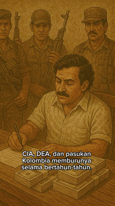 Kekejaman di Balik Senyum Pablo Escobar