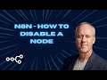 How to disable a node in n8n