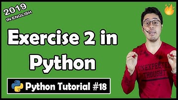 Exercise 2: Twinkle Twinkle Little Star | Python Tutorial #18