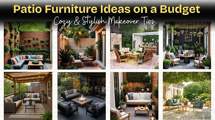 111 Patio Furniture Ideas on a Budget | Cozy & Stylish Makeover Tips
