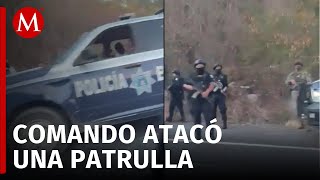 Atacan a policías estatales dejando 3 elementos heridos y un muerto en Manzanillo, Colima