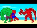 Evolution of HULK, SPIDER-MAN Vs Evolution of CARNAGE : Who Is The King Of Super Heroes ?