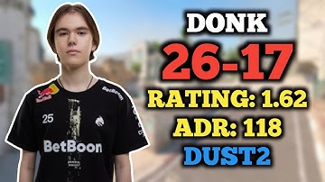 CS2 POV | DONK (26-17) FACEIT RANKED (DUST2) | COM VOZ