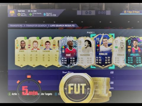 HOW TO GET *10,000* FIFA 21 COINS  IN 5 MINUTES BETTER THAN ITS JAMES TRADING METHOD