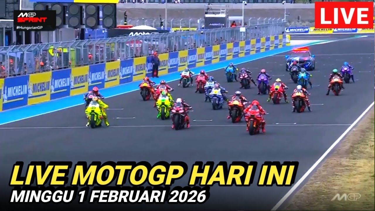 LIVE MOTOGP HARI INI MINGGU 1 FEBRUARI 2026❗️MOTOGP HARI INI❗️MOTOGP 2026