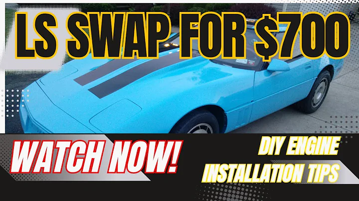 A how to 1984 Corvette LS Swap: $700 Budget Beast!  Tips and Tricks