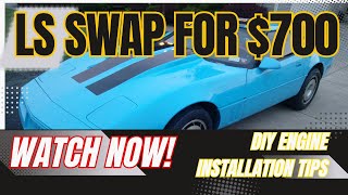 1984 Corvette LS Swap Guide | LM7 Budget Build for Under $700