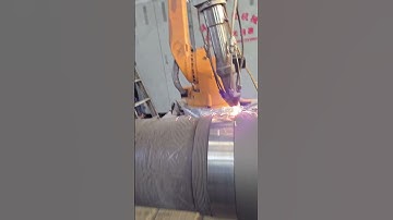 Shared by Our Customer: Gear Shaft Laser Cladding#LaserCladding #GearShaftRepair