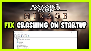 How to FIX Assassins Creed: Mirage Crashing on Startup!