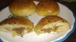 Chicken Bun | chicken stuffed bun | Easy Stuffed Chicken Bun Recipe