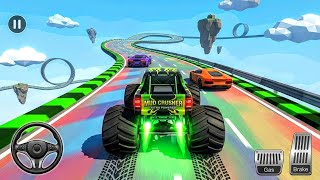 Mega Ramp Monster Car Racing 3D - Extreme Car Stunts -Android Gamepla #MegaRamp #3DGames #CarRacing screenshot 4