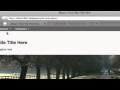 Create and display a custom favicon