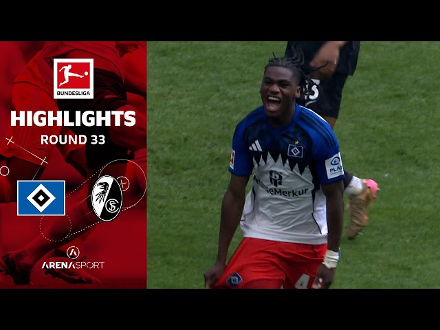 HSV - Freiburg 3:2 | BUNDESLIGA (33. kolo) | 10. maj 2026.