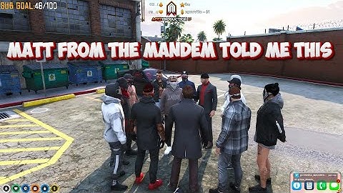 THE SAINTS SNITCH On THE MANDEM To RUST About The METH LAB | NoPixel Mandem GTA RP