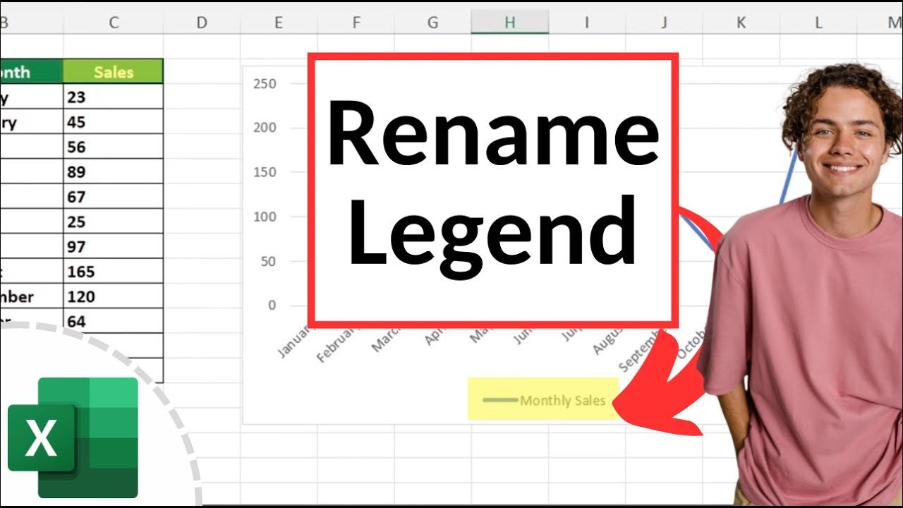 How to Rename a Legend in an Excel Chart (Two Different Ways) - YouTube