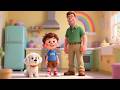 Johny Johny Yes Papa 🍭 Funny Kids Nursery Rhyme | Classic Sing Along Song for Children