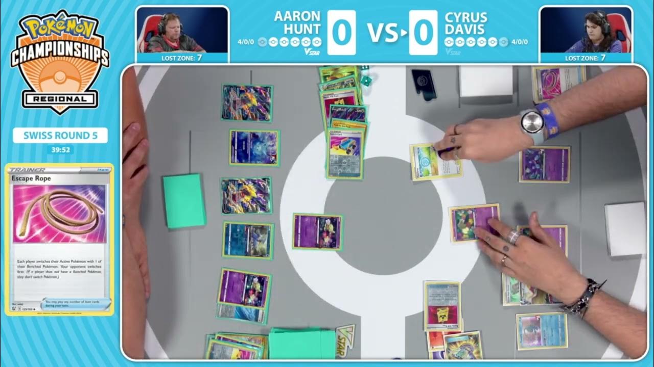 TCG Aaron Hunt Vs Cyrus Davis 2024 Pokémon Pittsburgh Regional