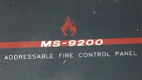 How to program a Fire Lite MS-9200