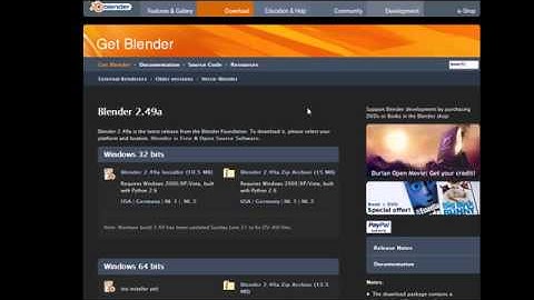 Blender 3D Tutorial - 1 - Installing Blender