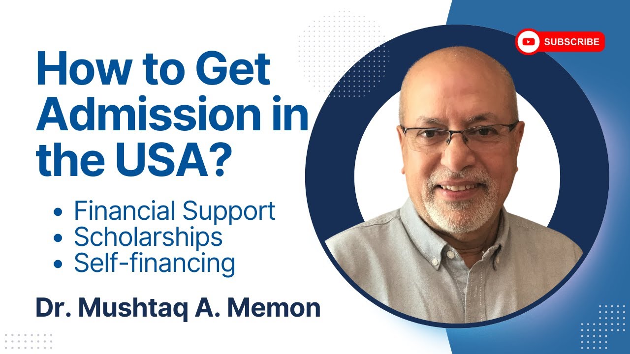 How To Get Admission In The USA Financial Support 